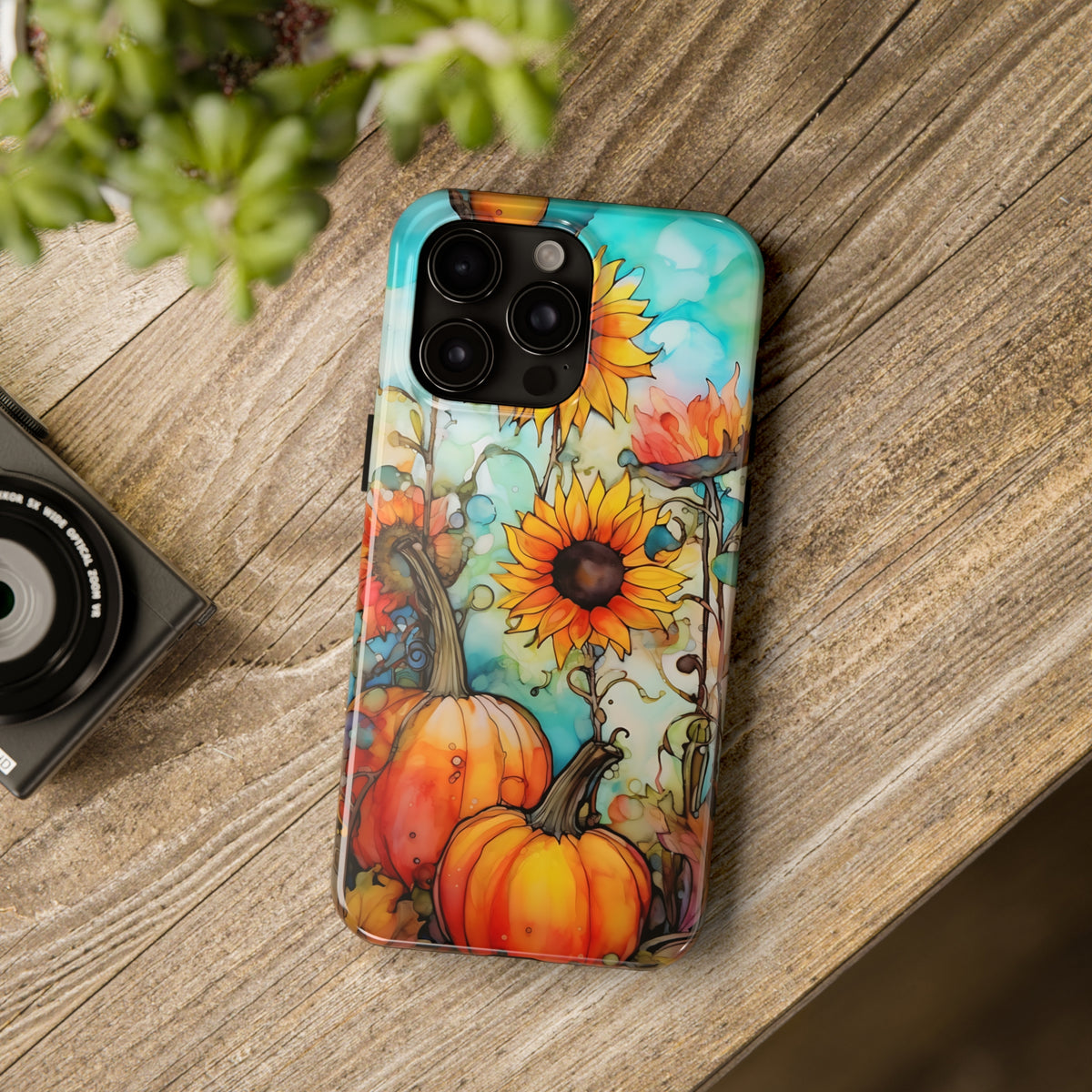 Pumpkin Fall Phone Case | iPhone 15 14 13 12 11 Phone Case 