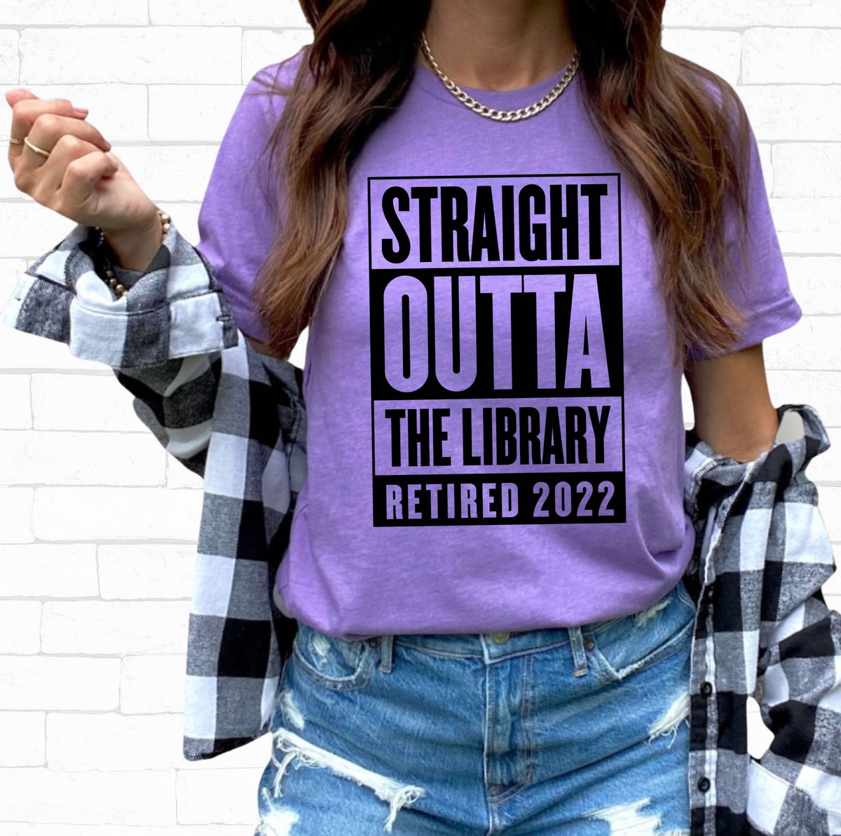 Custom Librarian Gift | Book Lover Library Shirt | Heather Team Purple T-shirt