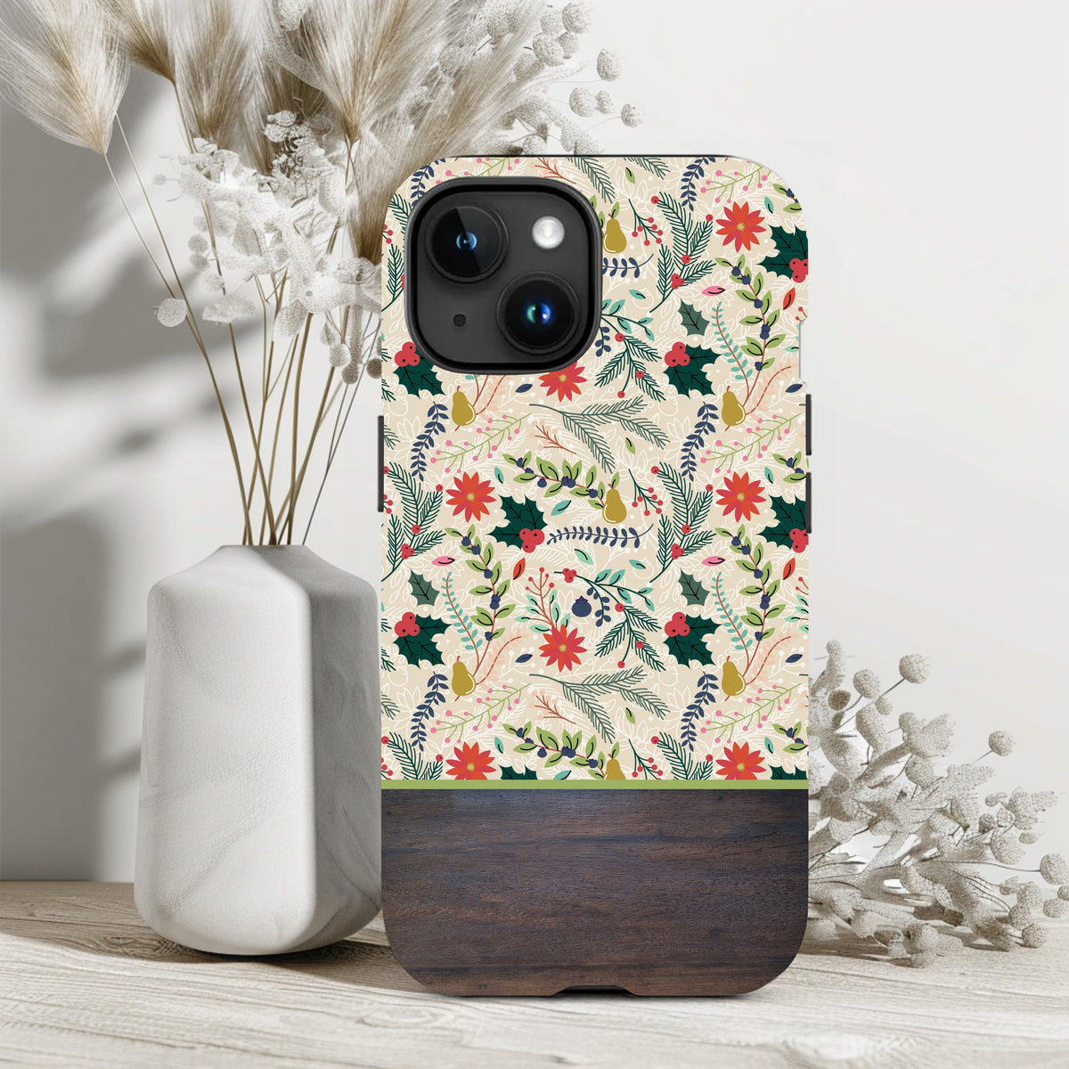 Vintage Christmas iPhone Case | iPhone 15 14 13 12 11 Phone Case 