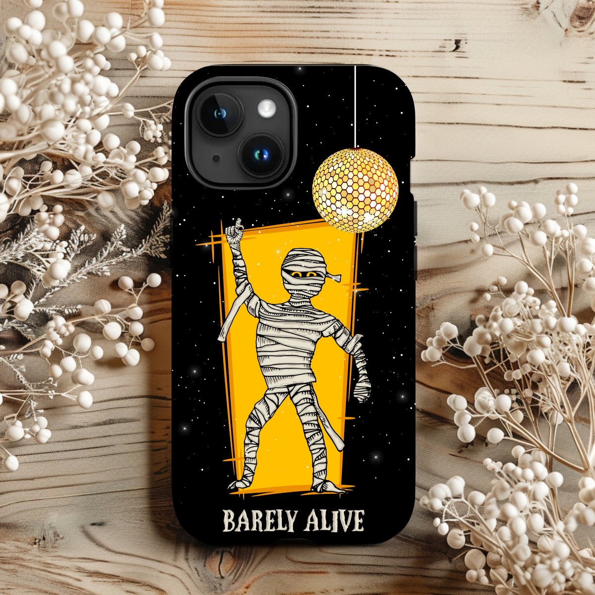 Disco Mummy Halloween iPhone Case 15 14 13 12 11 (all models)