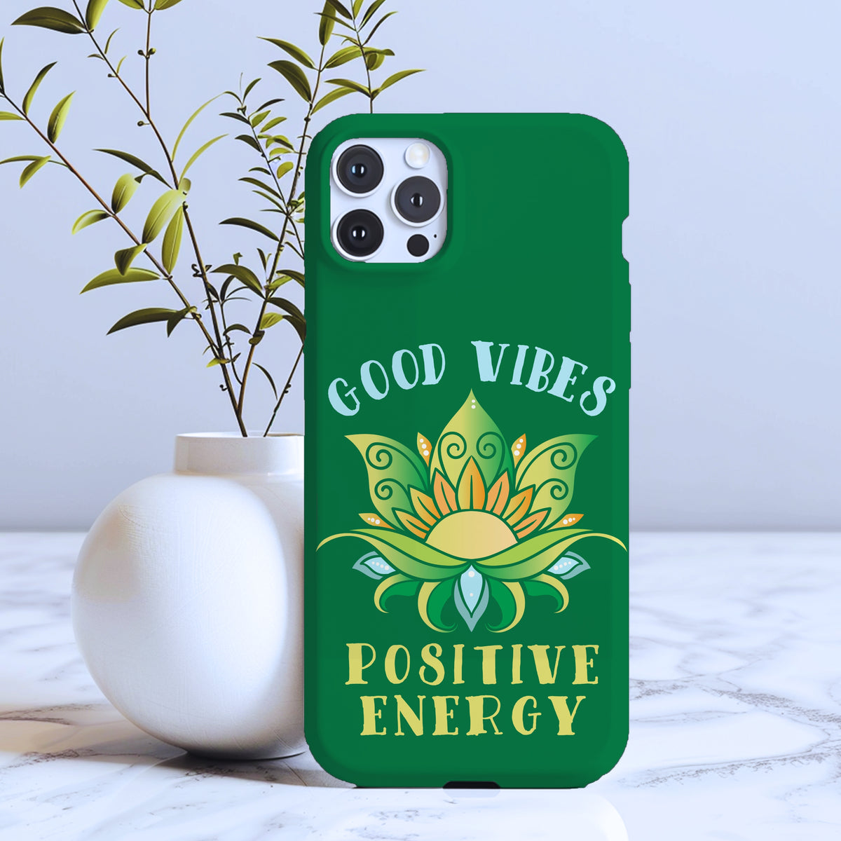 Good Vibes Positive Energy Phone Case 