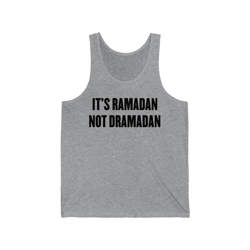 Dramadan Funny Ramadan Shirt Muslim Gift | Unisex Jersey Tank Top