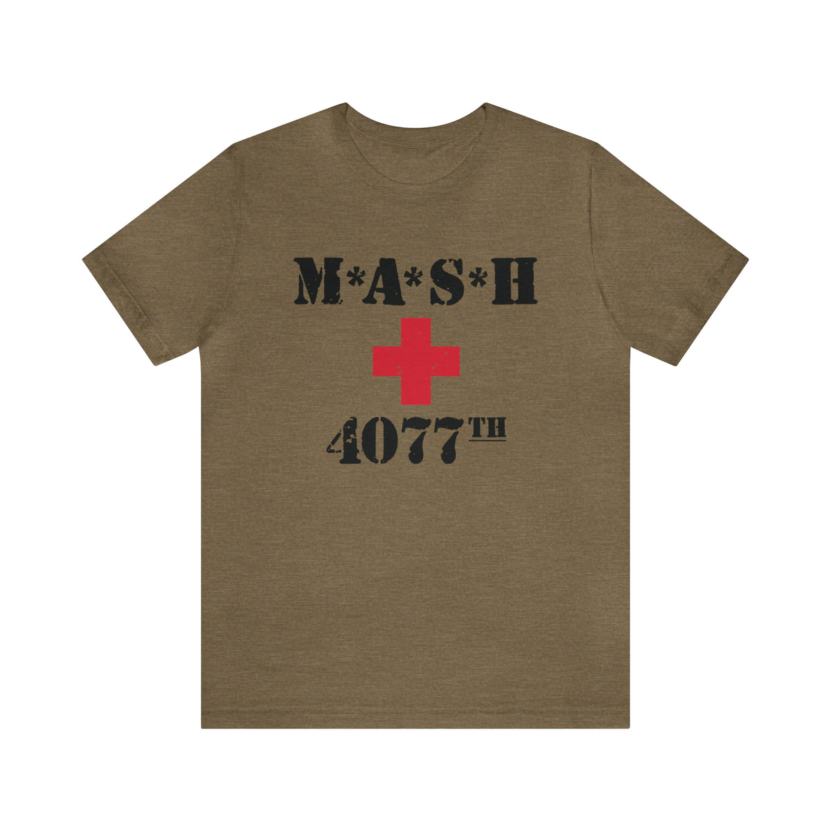 MASH 4077th Division TV Show Retro Shirt | Korean War Vintage T-shirt | Unisex Jersey T-shirt