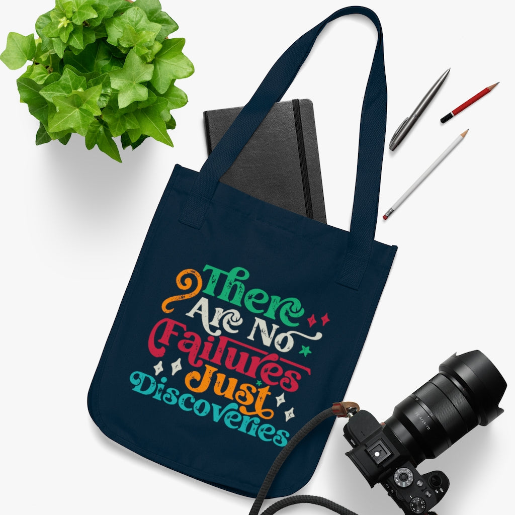 Discoveries Inspirational Entrepreneur Shirt | Entrepreneur Gift | Organic Canvas Tote Bag