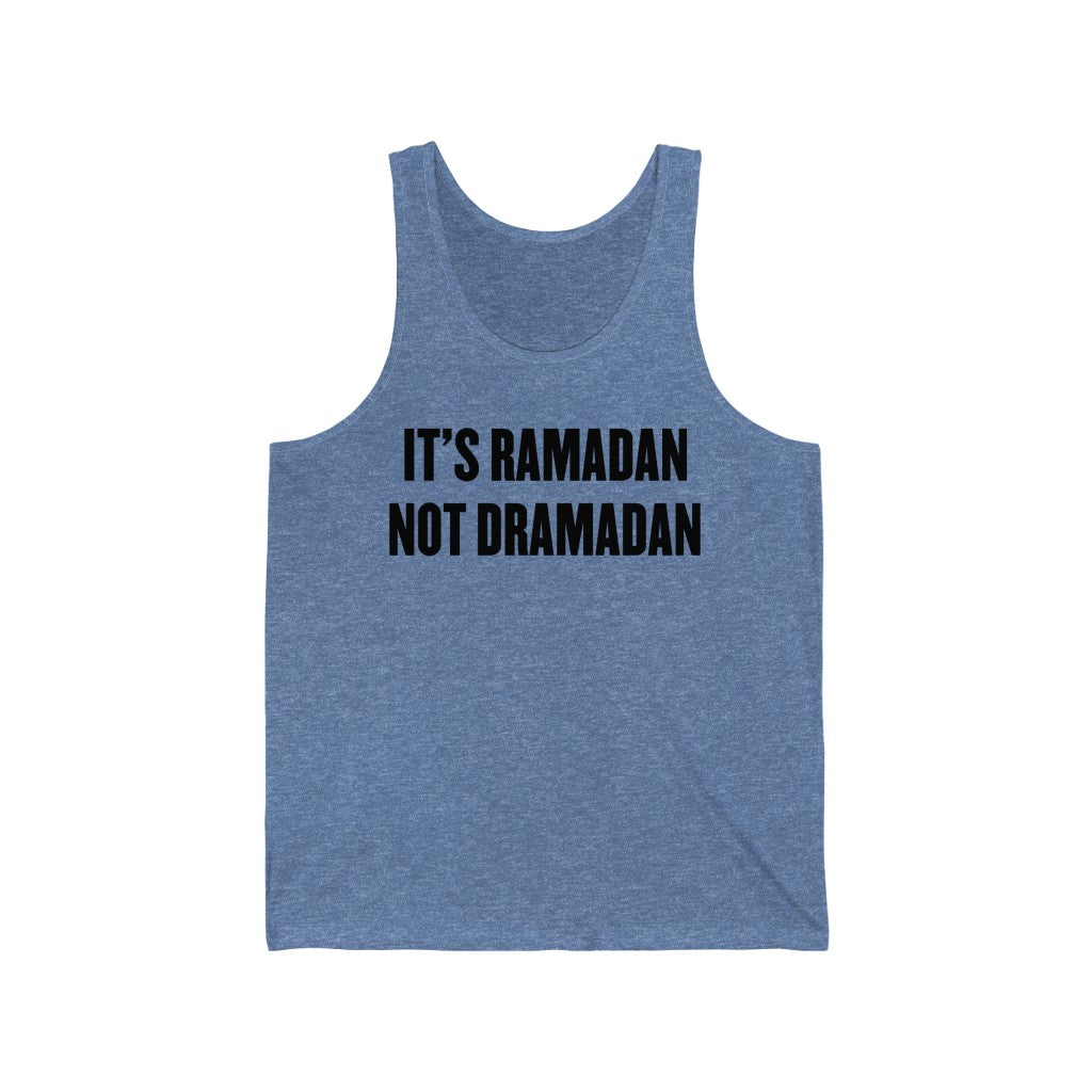 Dramadan Funny Ramadan Shirt Muslim Gift | Unisex Jersey Tank Top