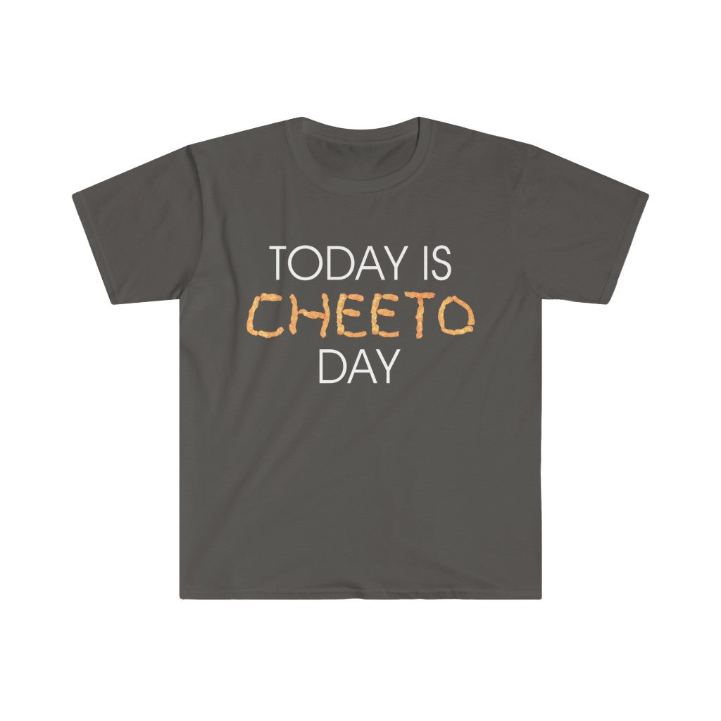 Cheeto Cheat Day Funny Workout T-shirts | Foodie Game Day Gifts | Unisex Soft Style T-Shirt