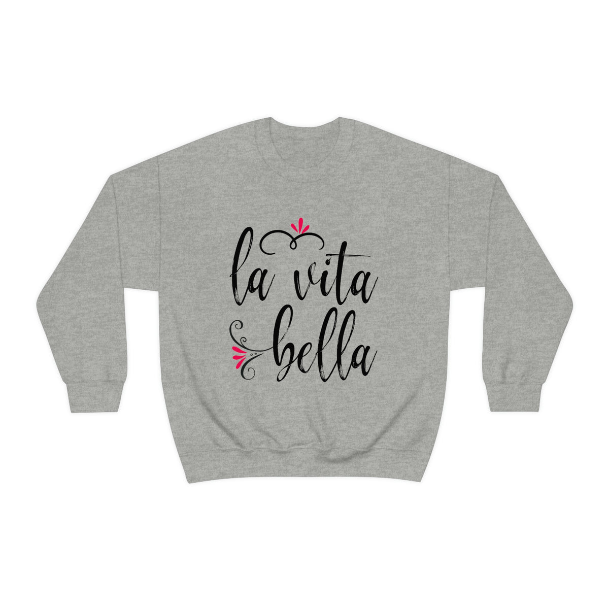 Bella Vita Good Life World Travel Lover T-shirt | Italy Travel Gift | Unisex Crewneck Sweatshirt