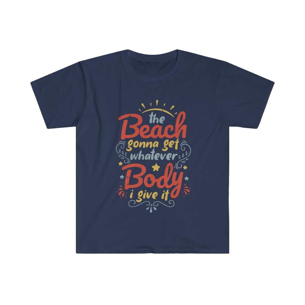 Beach body store t shirts funny