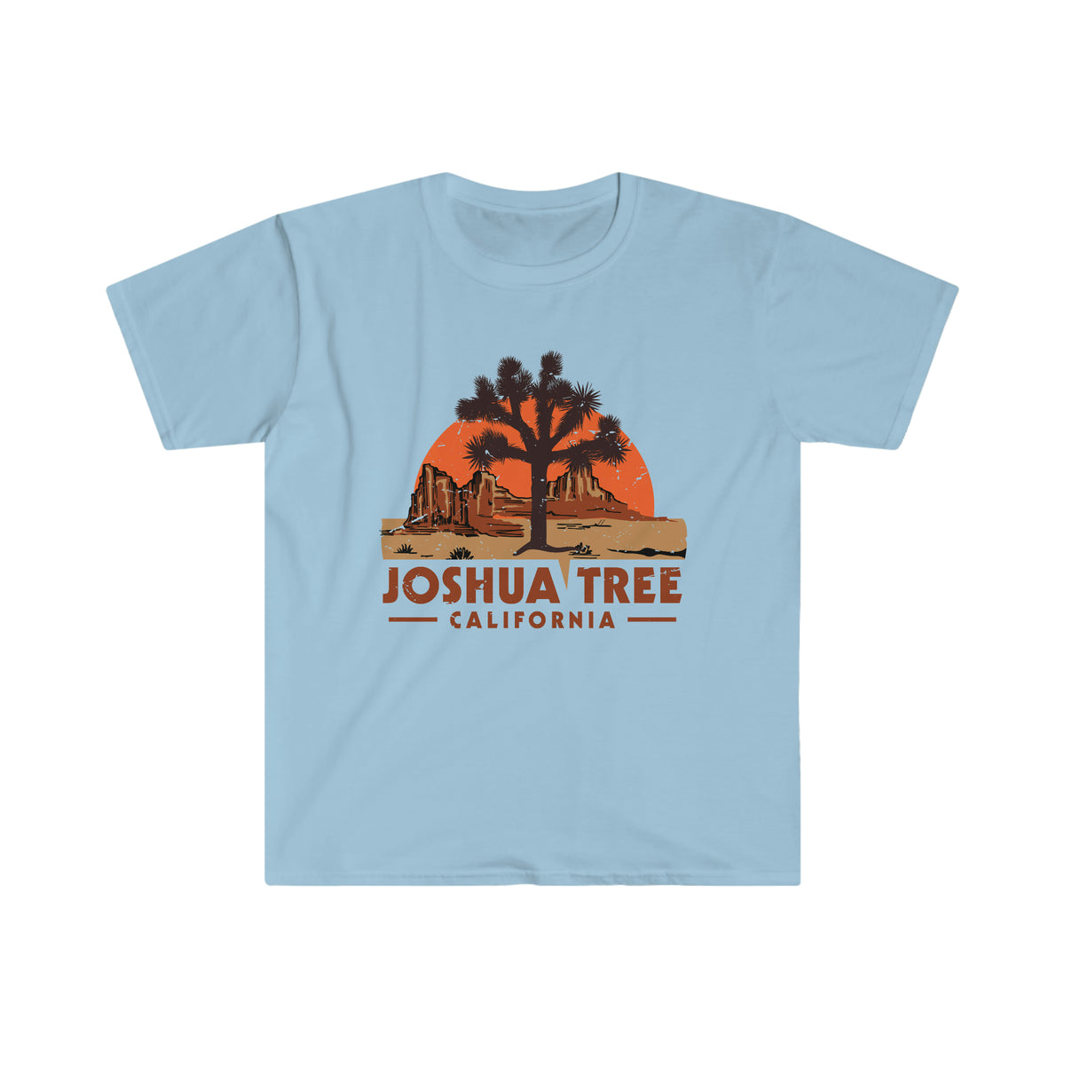 Joshua Tree California National Park Shirt | Outdoor Camping Shirt | Unisex Soft Style T-Shirt