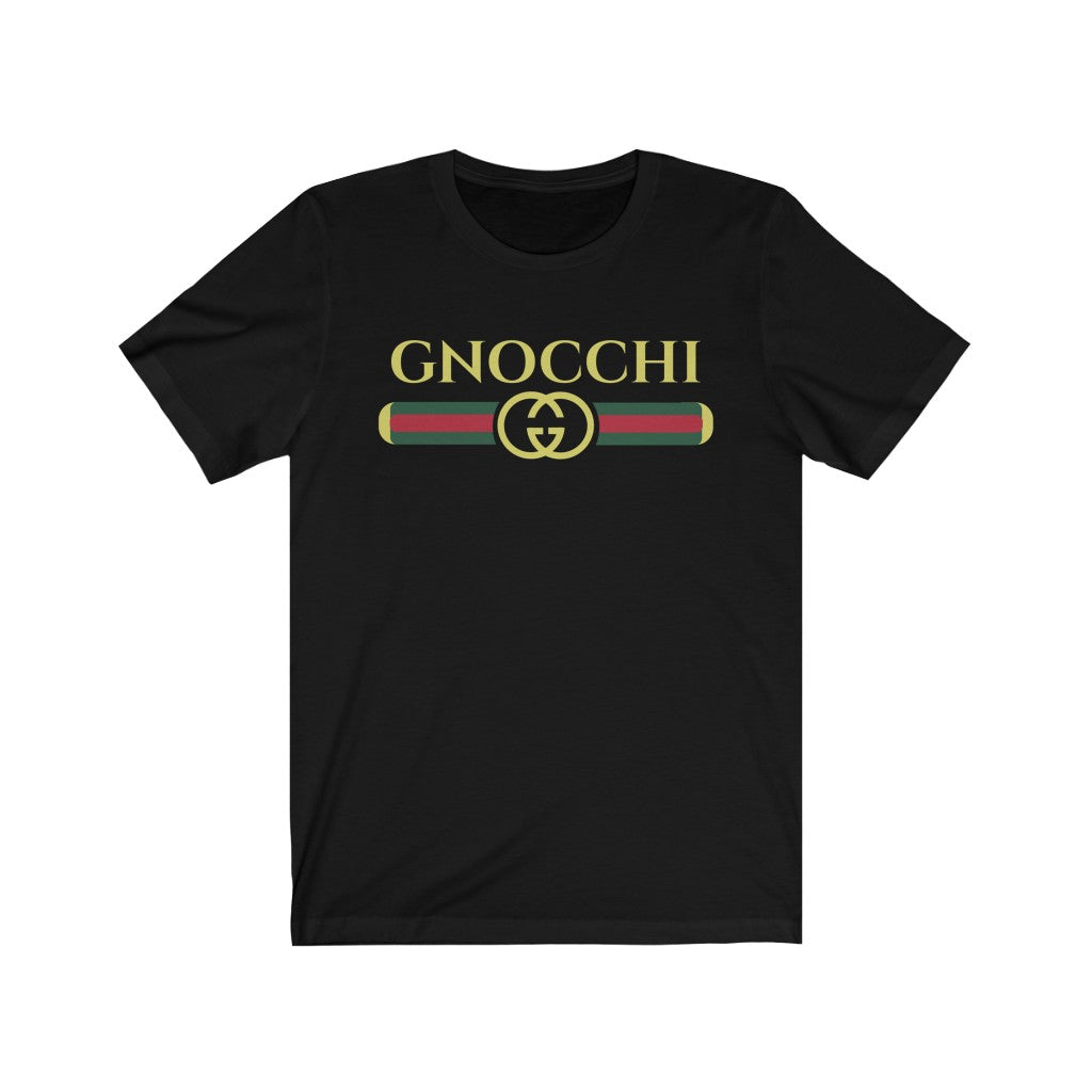 Gnocchi Pasta Funny Italian Shirt | Italy World Travel Gift | Bella Canvas Unisex Jersey T-shirt