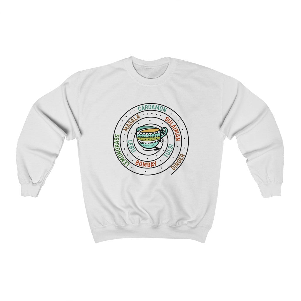 Chai Tea Types | Masala Chai Tea Shirt | Graphic Tees | Unisex Crewneck Sweatshirt