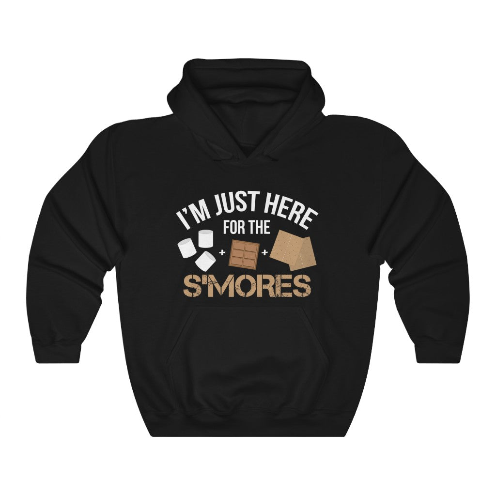 Smores Campfire Funny Camping Shirt | S'Mores Camping Gift | Unisex Hooded Sweatshirt