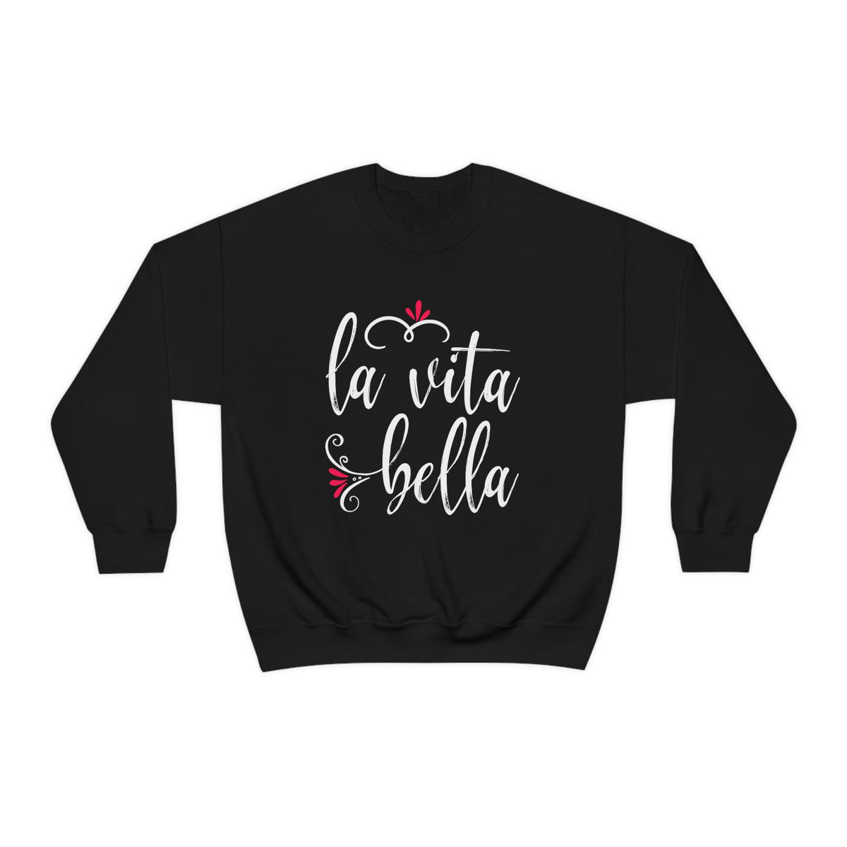 Bella Vita Good Life World Travel Lover T-shirt | Italy Travel Gift | Unisex Crewneck Sweatshirt