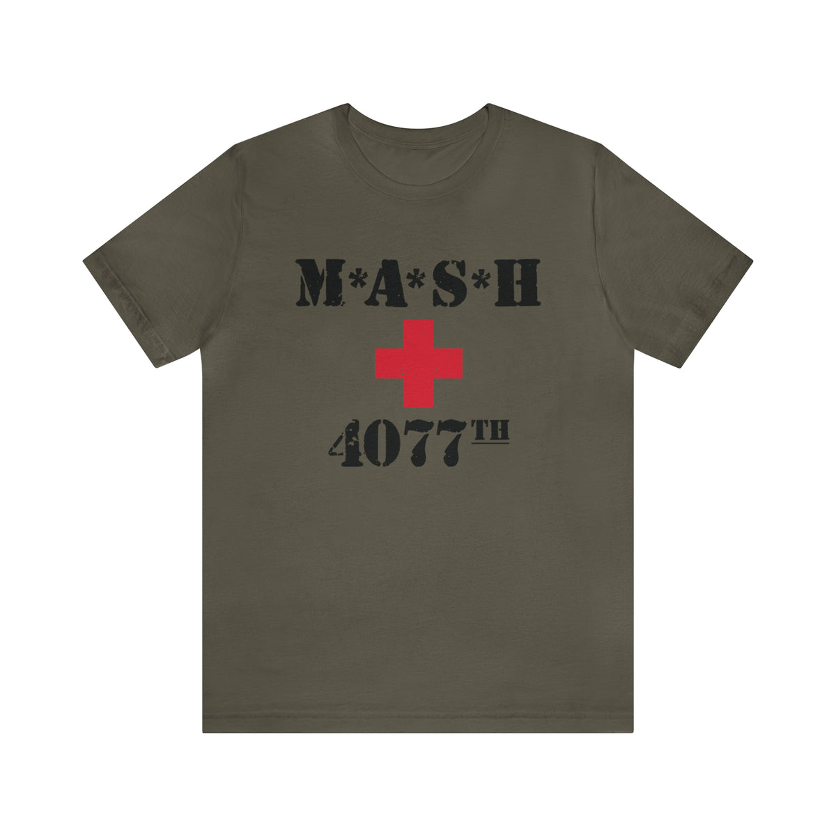 MASH 4077th Division TV Show Retro Shirt | Korean War Vintage T-shirt | Unisex Jersey T-shirt