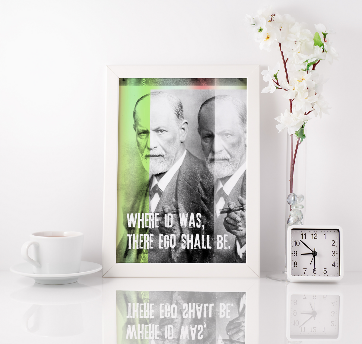 Sigmund Freud Pop Art Poster Art Print 