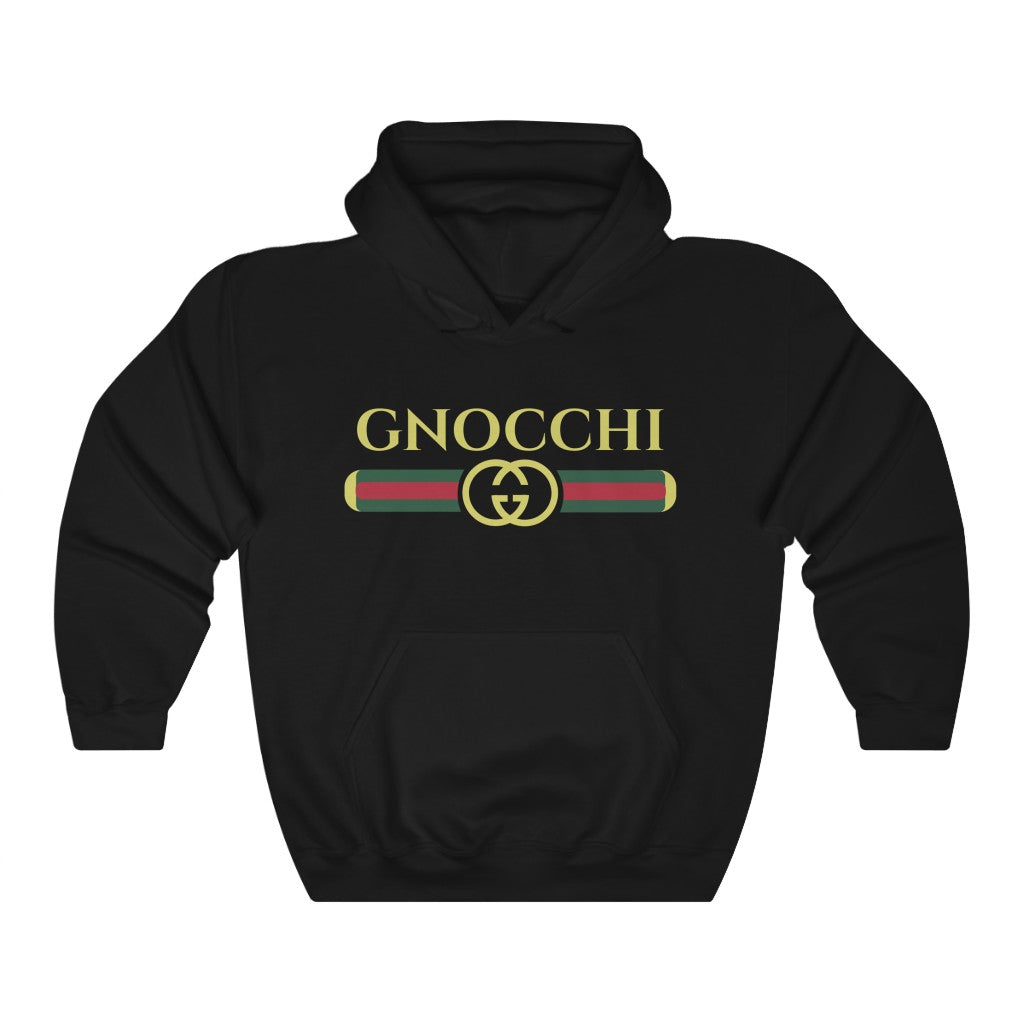 Gnocchi Pasta Funny Italian Shirt | Italy World Travel Gift | Unisex Hooded Sweatshirt