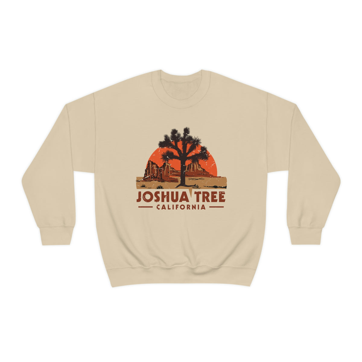 Joshua Tree California National Park Shirt | Outdoor Camping Shirt | Unisex Crewneck Sweatshirt
