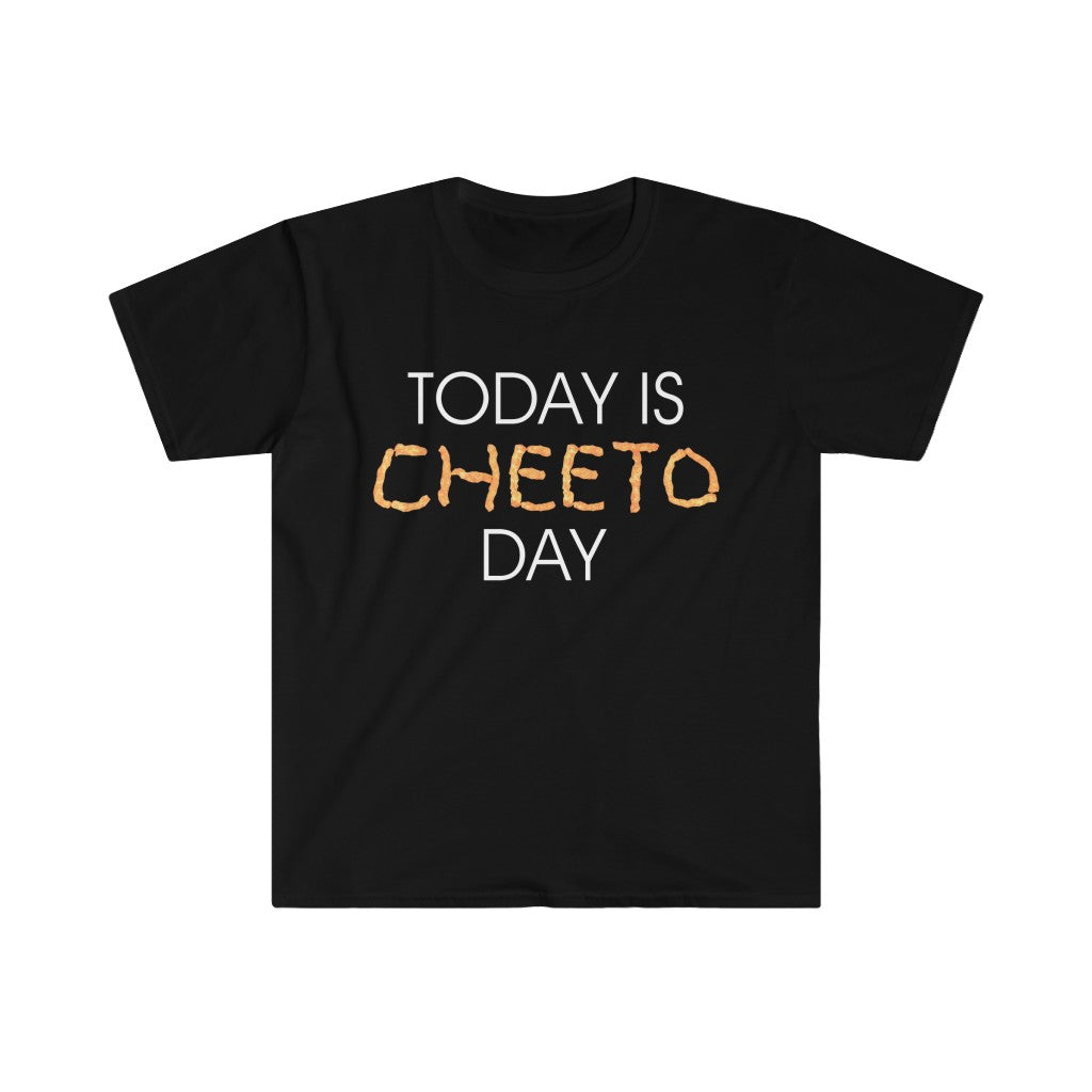 Cheeto Cheat Day Funny Workout T-shirts | Foodie Game Day Gifts | Unisex Soft Style T-Shirt
