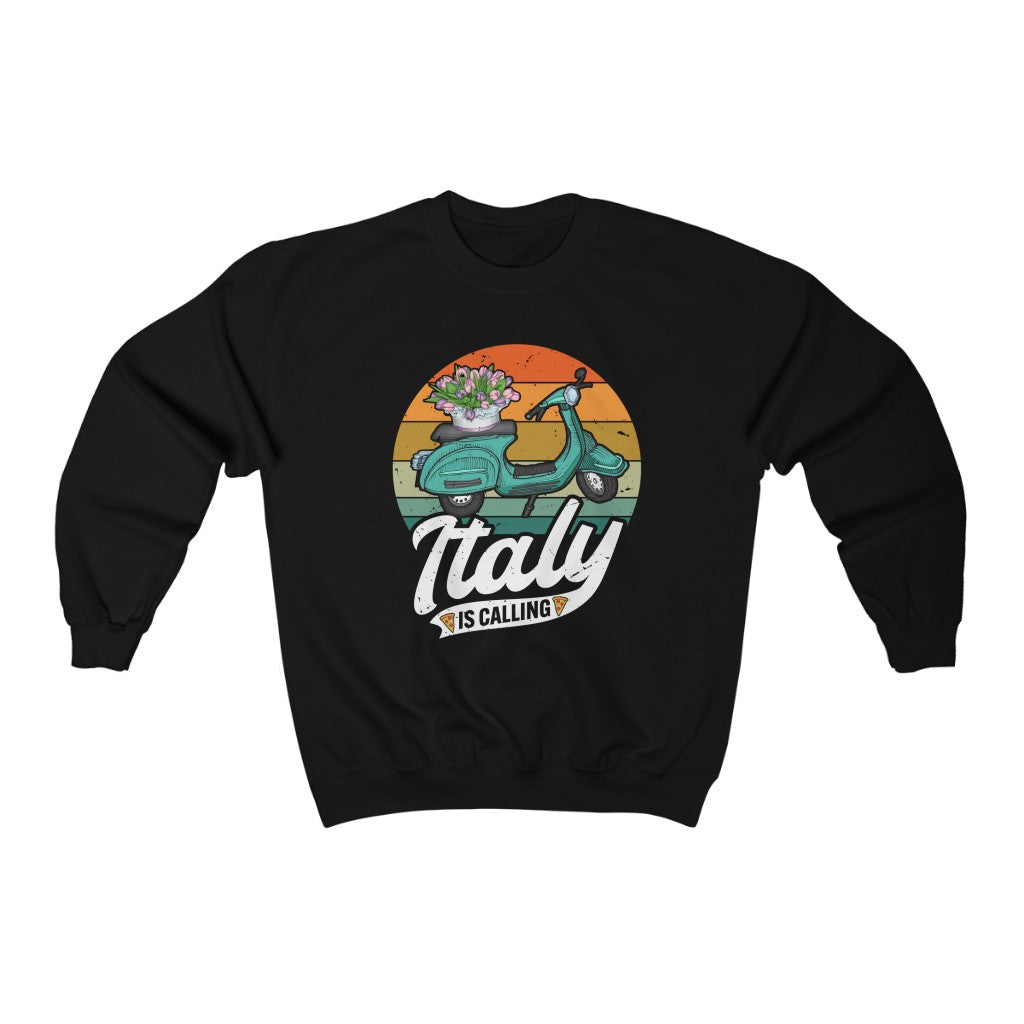 Italy Is Calling Italy Trip Vacation Shirt | World Travel Gift | Unisex Crewneck Sweatshirt