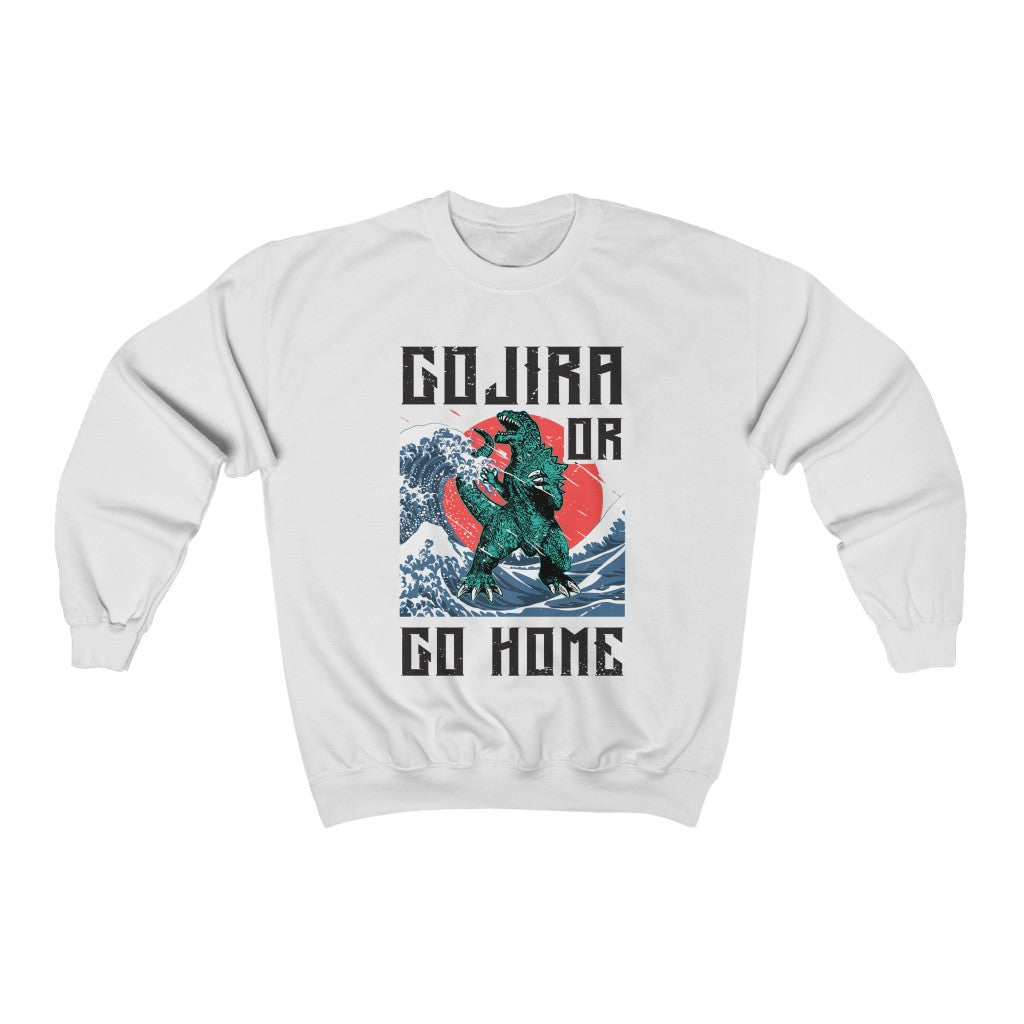 Gojira Godzilla Monster Movie Lover Shirt | Japanese Art Pop Culture Gift | Unisex Crewneck Sweatshirt