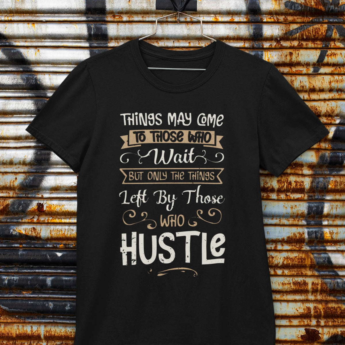 Hustle Funny Entrepreneur Shirt | Snarky Entrepreneur Gift | Unisex Jersey T-shirt