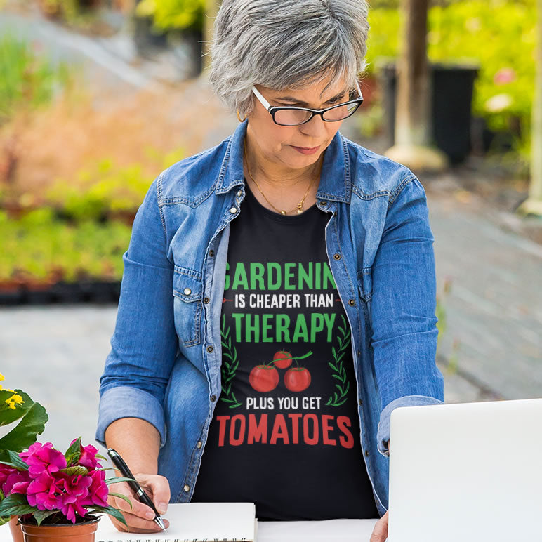 Garden Psychology Funny Gardener Shirt | Garden Psychology Gift | Bella Canvas Unisex Jersey T-shirt