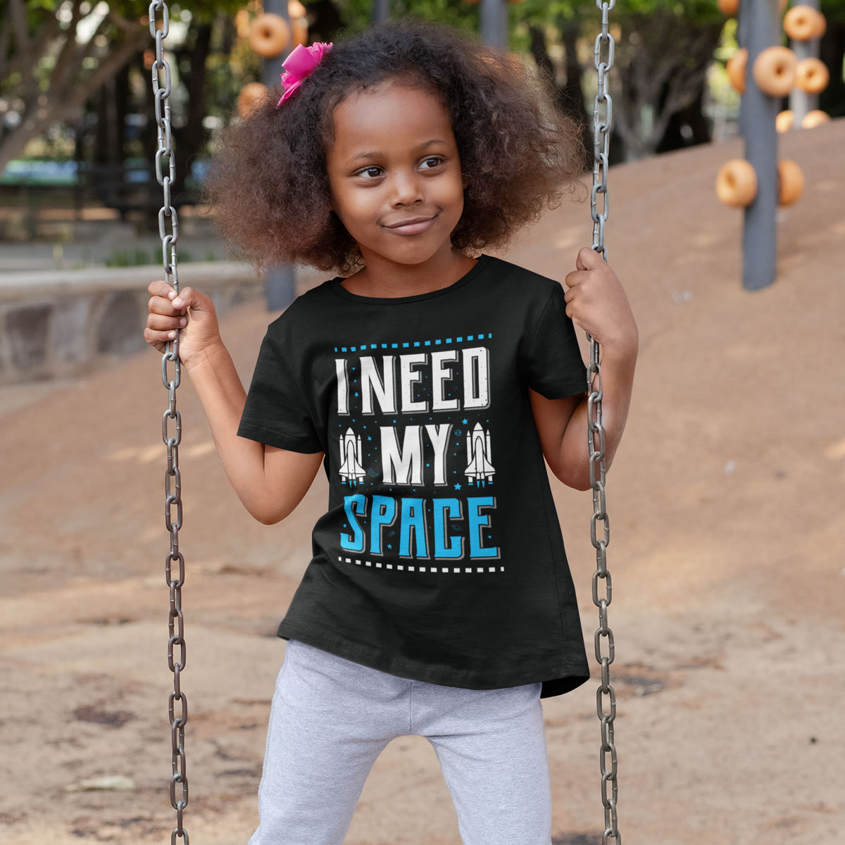 I Need My Space Funny Antisocial Shirt | Space Shuttle Astronomy Shirt | Youth Jersey T-shirt